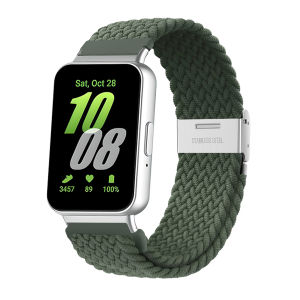 Nylon Strap for Samsung Galaxy Fit 3 Braided Band Watchband for Samsung Galaxy Fit 3 Replacement Bracelet Accessories