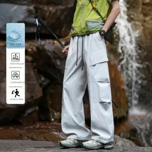 Work Pants Man Cargo Pants Man Spring New Waterproof Tactical Hiking Outdoor Combat Trousers For Men