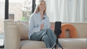 Wireless Bluetooth Selfie Stick + Auto Pop-Up Tripod Stand with 360° Adjustable Phone Holder and Built-in Remote Shutter for iPhone Android – Compact Vlogging & Travel Photography Essential Gear for Content Creators and Tourists