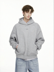 FORNINES | Embroidered Short Hoodie Jacket