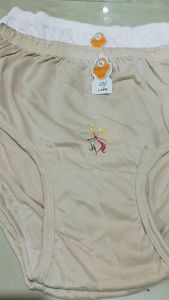 3 Pcs Celana Dalam Wanita Dewasa Bordir M - 5L JUMBO Halus Lembut Adem Murah