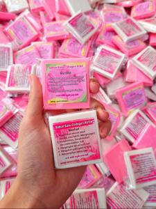 sabun susu collegen ping dan putih