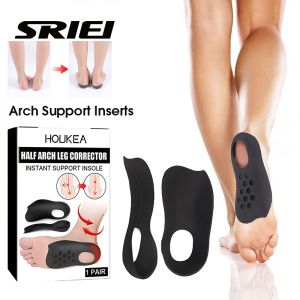 SRIEI 1Pair Orthopedic Insoles Arch Support Insoles Shoes Insoles Foot Valgus Support Correction Insoles XO Leg Corrector Flatfoot Corrector Plantar Fasciitis Insoles for Men Women