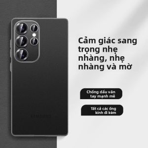 Ambrosi | Ốp Lưng Cao Cấp Giới Hạn Mỏng Chống Trượt Bao Phủ Toàn Diện Chống Sốc Tản Nhiệt cho Galaxy Ultra/S25 Plus/S24