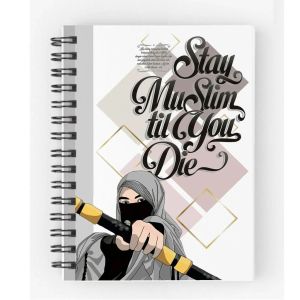 Notebook A6 spiral hijaber muslimah - SA6003