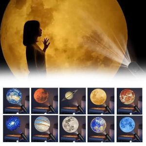 Zdssy đèn chiếu 5V USB chèn trực tiếp hành tinh giáng sinh/chủ đề Halloween đèn thay thế đèn chiếu trần cho phòng ngủ