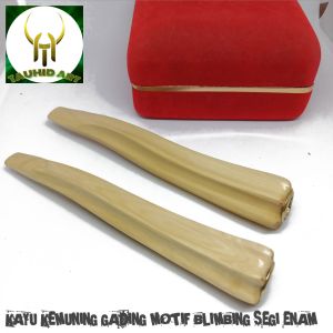 pipa once klokotan varian kayu kemuning gading berkualitas Fs68