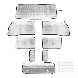 SHINEKA Car Front Window Sunshade UV Protection Shade Sun Protector Windshield Visor Cover for Suzuki Jimny 2019 Up Accessories