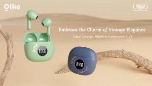 Olike T121 Classical Wireless Earphone Semi In Ear Bluetooth 5.3 Gaming TWS