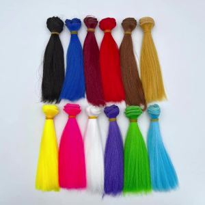 2/6packs 5.91inch Long Synthetic Fiber Fly Tying Material Baitfish Streamer Pike Sea Fishing Bait Sabiki Rigs Bucktail Jig Lures