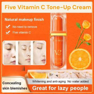 VC Tone-Up Cream Isolation Concealer Cream Face Moisturizing Lazy Cream Bright Skin Makeup Cream
