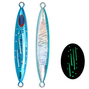 JIGGINGPRO Slow Sinking Metal Jig 300g 400g Saltwater Deepsea Fishing Lure Large Gram Weight Lure Tuna Artificial Bait