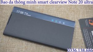 Bao Da Clear View Note 20 Ultra Chính Hãng