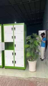 Tủ locker văn phòng bằng sắt đựng đồ dụng cụ thiết bị cho cơ quan xí nghiệp công ty trường học rẻ