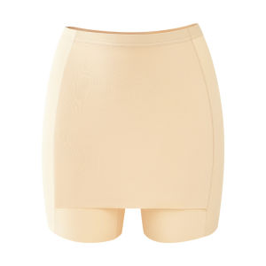 OULIANNIAO | Quần an toàn mùa hè bằng lụa băng không đường may quần lót chống ánh sáng cho nữ quần lót không cuộn cạp cao bằng nylon