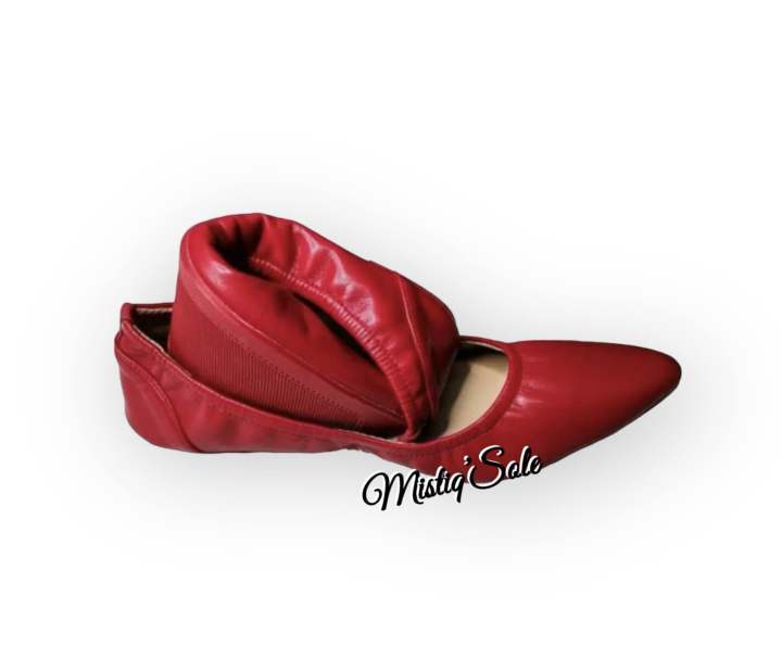 Ezra Marikina Foldable Pointed Flats by: Mistiq'Sole (Smaller than