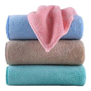 MAOMAOYU | Khăn Nhanh Khô Thấm Hút Không Rụng Lông Coral Fleece