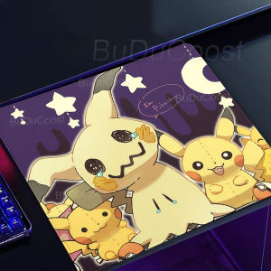 Bandai | Gamer Mouse Pad Small XS P-Pokemon Mimikyu Keyboard MouseMat Anime Gaming Pc Accessories Laptop Desktop Lockedge Rubber Mousepad
