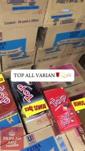 Delfi TOP BLACK IN WHITE 9 gram isi 24pcs / box- (HARGA 1 DUS ISI 6 BOX)