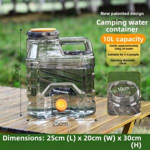 TAFUMAN | Outdoor Food Grade Water Bucket with Tap