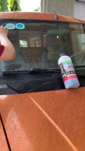 Tẩy ố kính Dung dịch tẩy ố kính 500ml Topco loại bỏ  cặn canxi bụi bẩn trên bề mặt kính