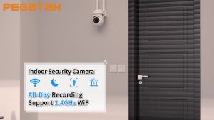 8MP HD PTZ Camera WiFi Video Surveillance IP Outdoor Security Protection Home Monitor 4.0X Zoom Color Night Vision Cam O-Kam App