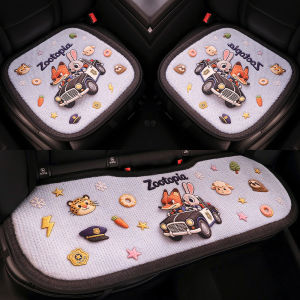 CapitAuto | Universal Seasonal Car Seat Cover Cartoon Design