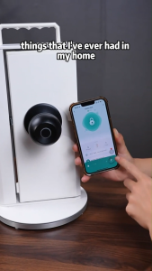 Tuya Smart Door Fingerprint Lock with Bluetooth Door Lock Keyless Entry with Fingerprint and TuyaApp
