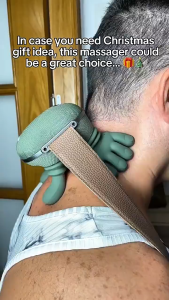 【SG Seller 🚚】Wireless Massage Shoulder Neck Massager Hot Compress Massage Body Kneading Muscle Massage Christmas Gift