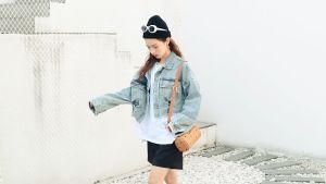 Ready Stock Korean Fashionable Multi-Functional Barrel Bag Women PU Shoulder Bag Messenger Bag Beg Wanita Bergaya