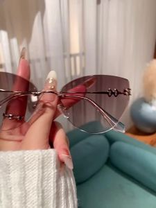 RUIYABO | Kính Mát Không Viền Đa Giác Chống Tia UV Gọn Gàng