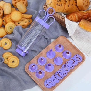 Cookie Moulds Decorating Tools Decorating Nozzle Set Making Cream Cake Puffs Melting Beans Baking Tool Set Kitchen Supplies