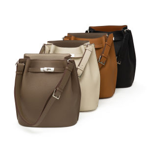 Vasono Top Grain 100% Genuine Cow Leather Big Capacity Women Sling Shoulder Bags