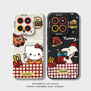 Snoopy Xiaomi 15PRO 17Pro New Kitty Cat 13 Protective Case 12 Soft Ultra Cartoon Cute Couples 11 Lens Full Cover 10 Anti-Fall CIVI4Pro Silicone