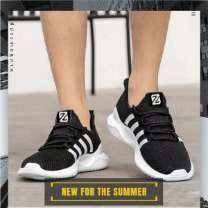 ZiShop รองเท้าผ้าใบผู้ชาย 🥧 ตาข่าย แฟชั่นสำหรับหนุ่ม ๆ 🤾♂️ วิ่งสบาย ใส่ออกกำลังกาย จะไม่ซ้ำใคร น้ำหนักเบา เท่สุดในย่าน🏄♀️