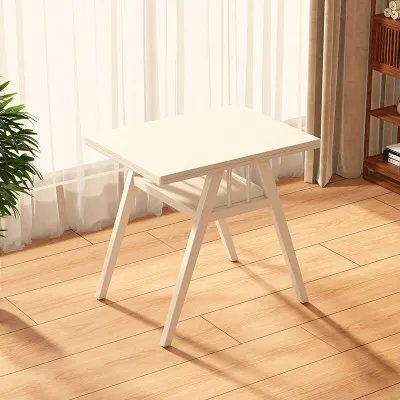 Foldable Balcony Table And Chair Set Small Tea Table Hotel And Homestay Tea Table Study Desk Chair Set New Chinese Style Wood