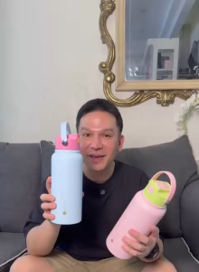 Pero Naka Tumbler 887ML / Botol Minum Tumbler vakum 887Ml Anti Panas Dingin 887ML