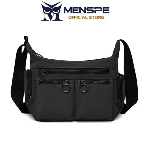 MENSPE Shoulder Bag Casual Lightweight  Bag Waterproof Bag Travel  Bag  Multiple Pocket Bag Scratch-Resistant  And Wear-Resistant Bag Mens Fashionable Crossbody Bag
