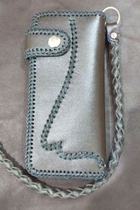 Dompet kulit sulam/dompet panjang pria