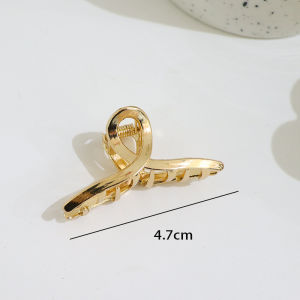 Leopard Pattern Half-Up Hair Clamp