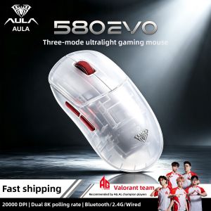 AULA | Three Mode Gaming Office Mouse 8K DPI