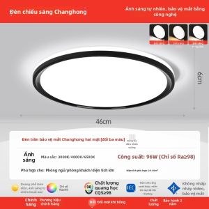 Changhong | Đèn Trần LED Cao Cấp Không Kẽ Hở Bảo Vệ 3 Tầng