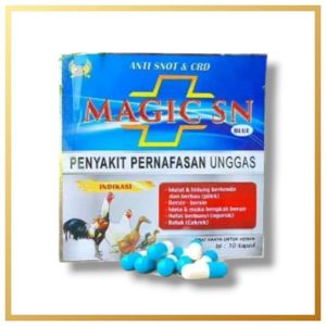 Obat Ayam Pernafasan Magic SN Blue