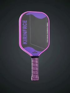 KIRINFORCE Gen5 Hot Press Carbon Fiber Pickleball Paddle Foam Core USAPA Approved Optional Case Cover Grip Tape Silicone Grip