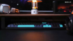 HEAVY BASS-10 Portable Bluetooth V6.0 Speaker with RGB Lighting TWS Shocking Bass Multiple Playback Easy to Carry