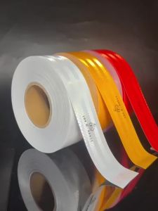 104R Car Reflective Tape Waterproof Retro Reflective Conspicuity Self Adhesive Road Safety Warning Sticker Reflectors For Truck