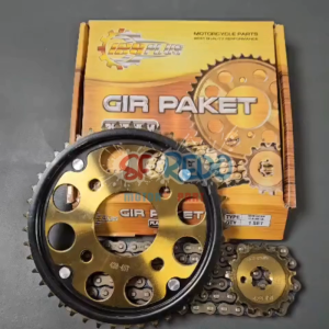 GEAR GIR SET GIR PAKET CBR LAMA CBR150R K45A K45G CB150R SONIC 150R SUPRA GTR 15-45T 428H-128L 128PLUS