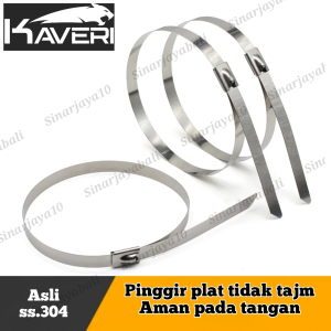 kabel tis stainles kabel ties anti karat tali krek pengikat ikat tie stainless stenlis cable tie tiss pengikat antikarat pengikat 304 ss304 binder cable tie rust proof anti rust tiss karat