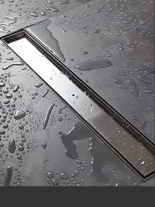 SUS304 Stainless Steel Invisible Floor Drain Bathroom Rectangular Drainer Anti Odor Tile Insert Drainer