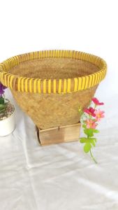 Bakul Bambu Nasi | Boboko Bambu Ukuran 20cm Kecil